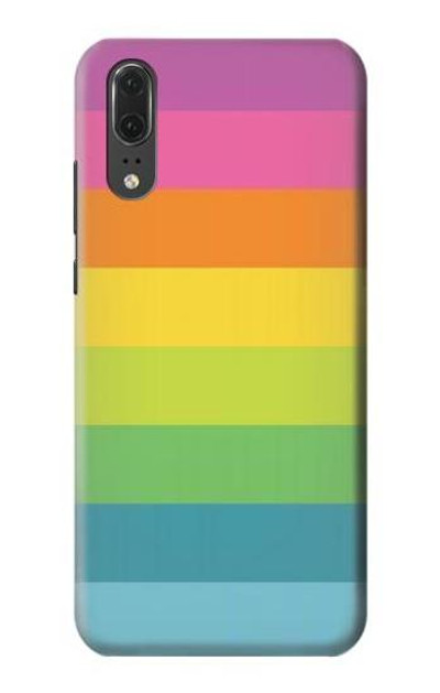 S2363 Rainbow Pattern Case Cover Custodia per Huawei P20