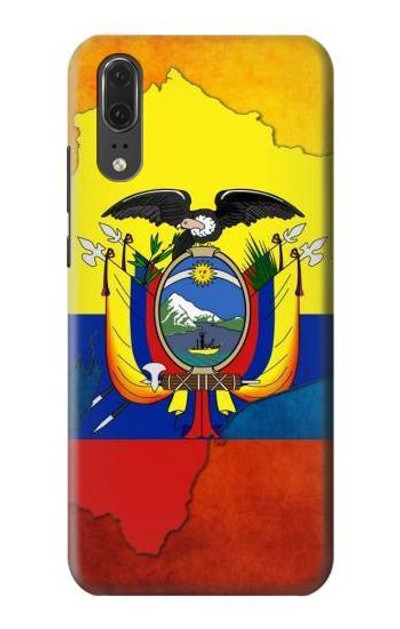 S3020 Ecuador Flag Case Cover Custodia per Huawei P20