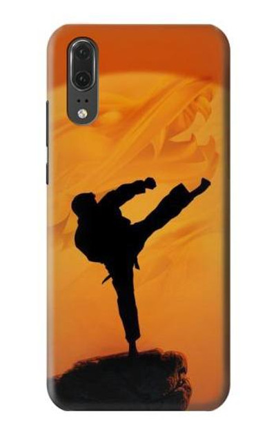 S3024 Kung Fu Karate Fighter Case Cover Custodia per Huawei P20