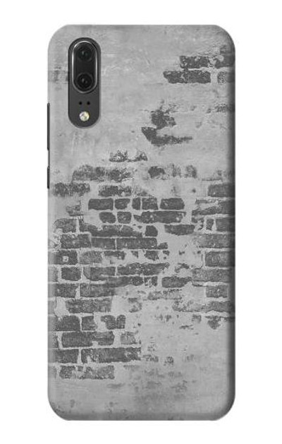 S3093 Old Brick Wall Case Cover Custodia per Huawei P20