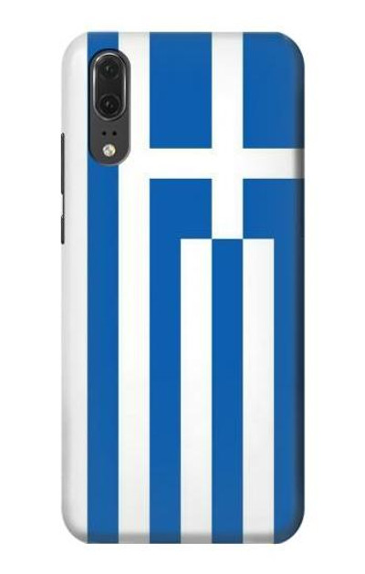 S3102 Flag of Greece Case Cover Custodia per Huawei P20