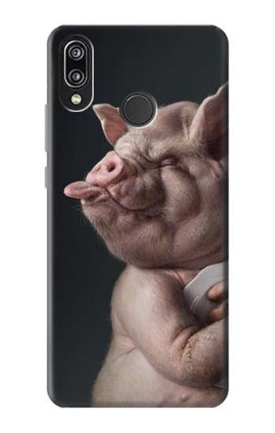 S1273 Crazy Pig Case Cover Custodia per Huawei P20 Lite