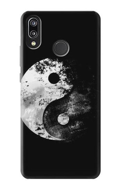 S1372 Moon Yin-Yang Case Cover Custodia per Huawei P20 Lite