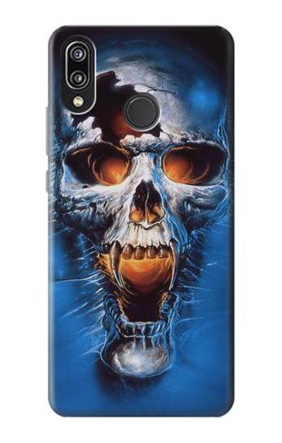 S1462 Vampire Skull Case Cover Custodia per Huawei P20 Lite