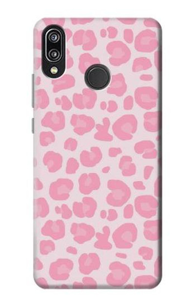 S2213 Pink Leopard Pattern Case Cover Custodia per Huawei P20 Lite