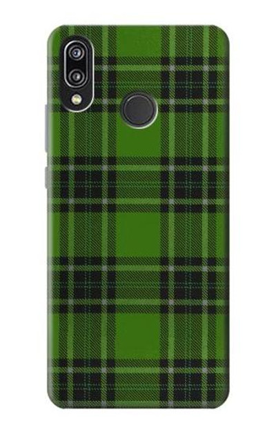 S2373 Tartan Green Pattern Case Cover Custodia per Huawei P20 Lite