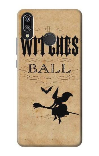 S2648 Vintage Halloween The Witches Ball Case Cover Custodia per Huawei P20 Lite