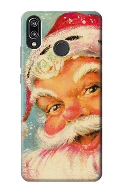 S2840 Christmas Vintage Santa Case Cover Custodia per Huawei P20 Lite