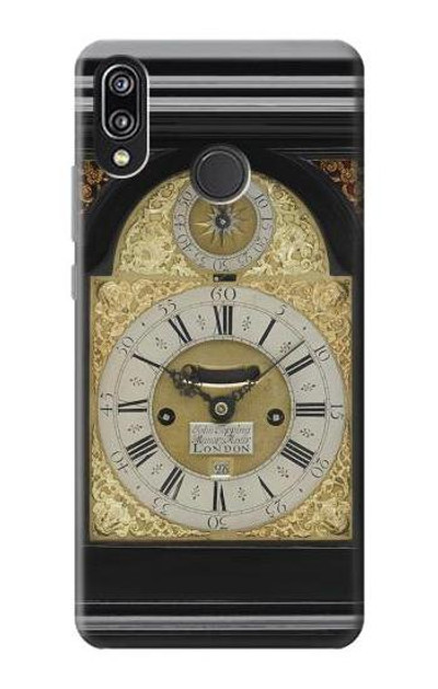 S3144 Antique Bracket Clock Case Cover Custodia per Huawei P20 Lite