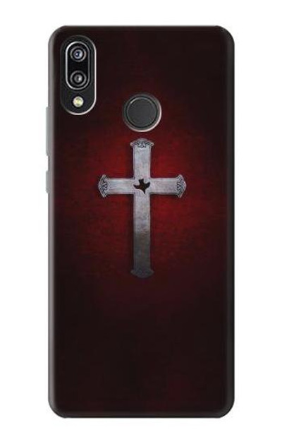 S3160 Christian Cross Case Cover Custodia per Huawei P20 Lite