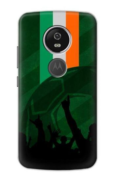 S3002 Ireland Football Soccer Euro 2016 Case Cover Custodia per Motorola Moto E5 Plus