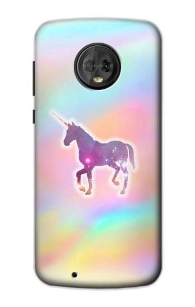 S3203 Rainbow Unicorn Case Cover Custodia per Motorola Moto G6