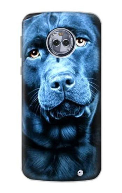 S0750 Labrador Retriever Case Cover Custodia per Motorola Moto X4