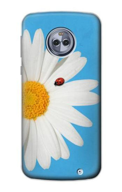 S3043 Vintage Daisy Lady Bug Case Cover Custodia per Motorola Moto X4