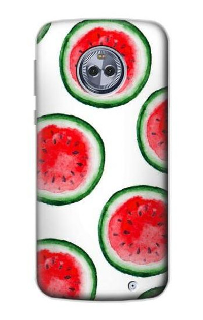 S3236 Watermelon Pattern Case Cover Custodia per Motorola Moto X4