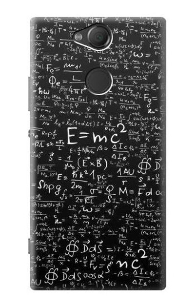 S2574 Mathematics Physics Blackboard Equation Case Cover Custodia per Sony Xperia XA2