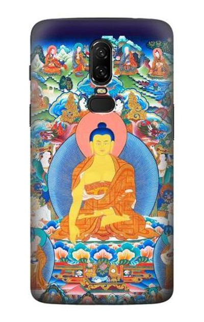 S1256 Buddha Paint Case Cover Custodia per OnePlus 6