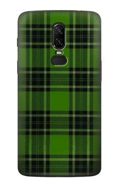 S2373 Tartan Green Pattern Case Cover Custodia per OnePlus 6