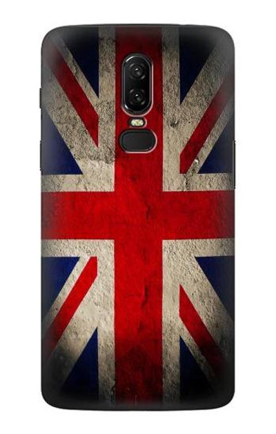 S2894 Vintage British Flag Case Cover Custodia per OnePlus 6