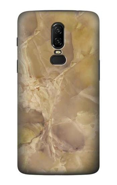 S3240 Yellow Marble Stone Case Cover Custodia per OnePlus 6