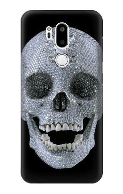 S1286 Diamond Skull Case Cover Custodia per LG G7 ThinQ