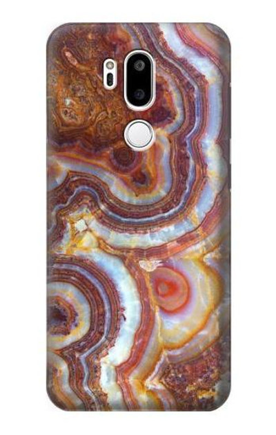 S3034 Colored Marble Texture Printed Case Cover Custodia per LG G7 ThinQ