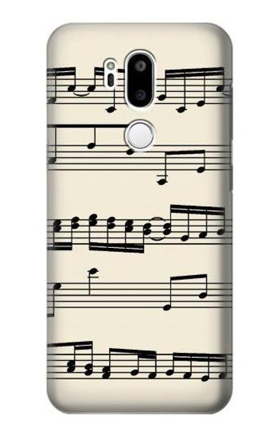 S3082 Music Sheet Case Cover Custodia per LG G7 ThinQ