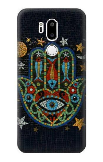 S3175 Hamsa Hand Mosaics Case Cover Custodia per LG G7 ThinQ