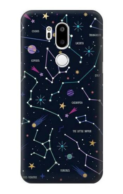 S3220 Star Map Zodiac Constellations Case Cover Custodia per LG G7 ThinQ