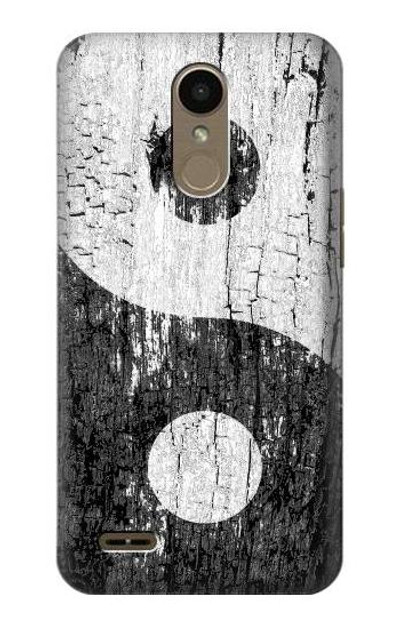 S2489 Yin Yang Wood Graphic Printed Case Cover Custodia per LG K10 (2018), LG K30