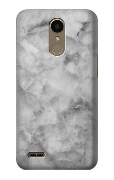 S2845 Gray Marble Texture Case Cover Custodia per LG K10 (2018), LG K30