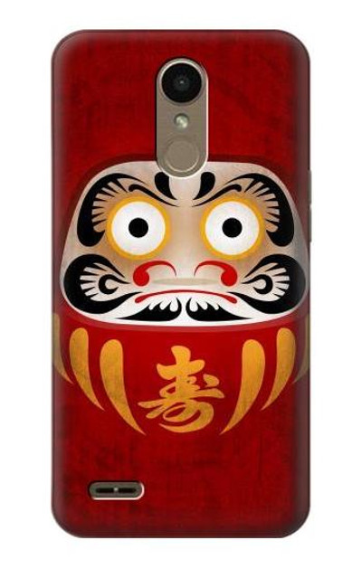 S3023 Japan Good Luck Daruma Doll Case Cover Custodia per LG K10 (2018), LG K30