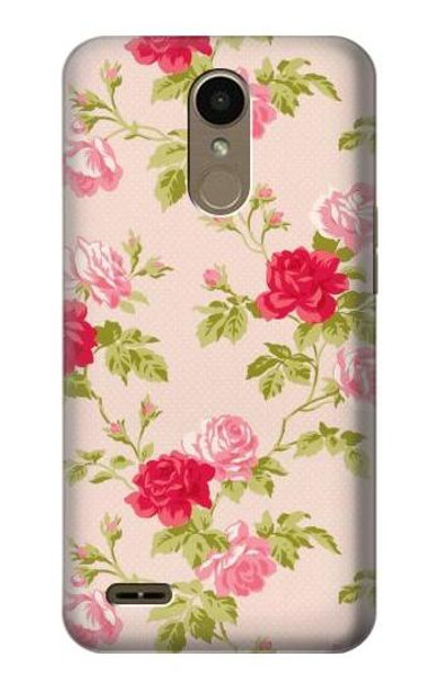 S3037 Pretty Rose Cottage Flora Case Cover Custodia per LG K10 (2018), LG K30