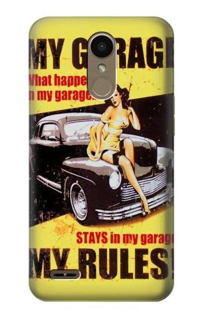 S3198 My Garage Pinup Girl Case Cover Custodia per LG K10 (2018), LG K30