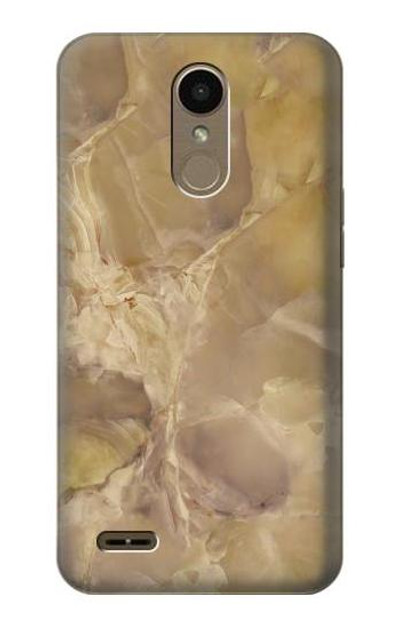 S3240 Yellow Marble Stone Case Cover Custodia per LG K10 (2018), LG K30