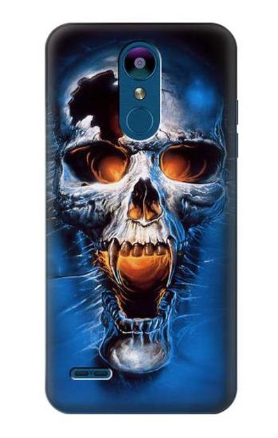 S1462 Vampire Skull Case Cover Custodia per LG K8 (2018)