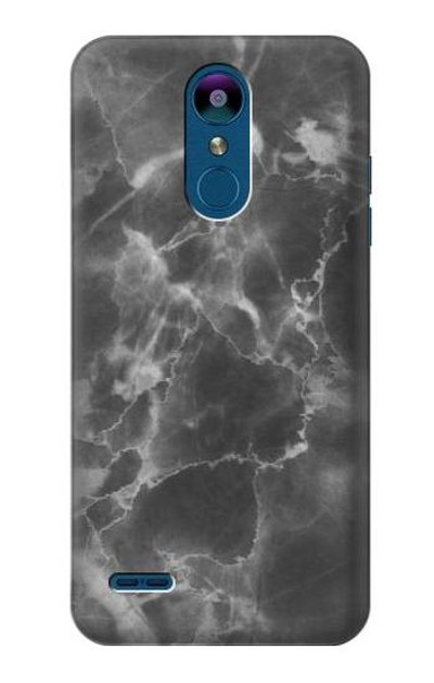 S2526 Black Marble Graphic Printed Case Cover Custodia per LG K8 (2018)