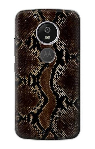 S0553 Snake Skin Case Cover Custodia per Motorola Moto G6 Play, Moto G6 Forge, Moto E5