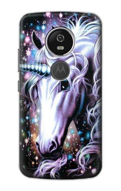 S0749 Unicorn Horse Case Cover Custodia per Motorola Moto G6 Play, Moto G6 Forge, Moto E5