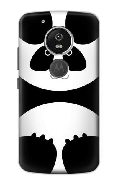 S2085 Panda Minimalist Case Cover Custodia per Motorola Moto G6 Play, Moto G6 Forge, Moto E5