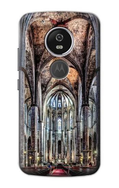 S3210 Santa Maria Del Mar Cathedral Case Cover Custodia per Motorola Moto G6 Play, Moto G6 Forge, Moto E5