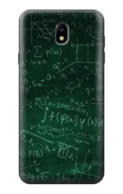 S3190 Math Formula Greenboard Case Cover Custodia per Samsung Galaxy J7 (2018), J7 Aero, J7 Top, J7 Aura, J7 Crown, J7 Refine, J7 Eon, J7 V 2nd Gen, J7 Star