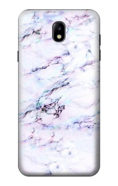 S3215 Seamless Pink Marble Case Cover Custodia per Samsung Galaxy J7 (2018), J7 Aero, J7 Top, J7 Aura, J7 Crown, J7 Refine, J7 Eon, J7 V 2nd Gen, J7 Star