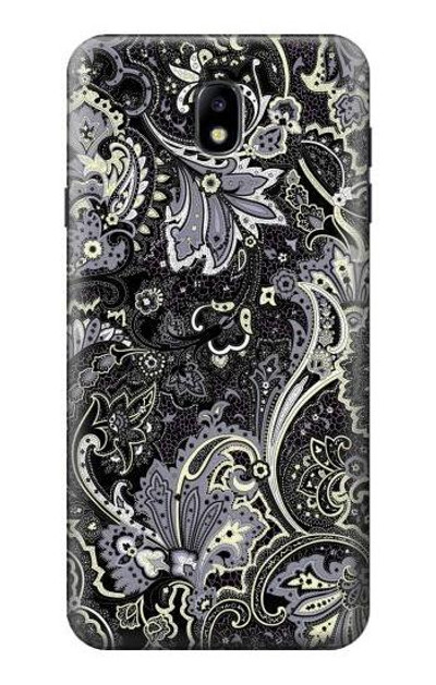 S3251 Batik Flower Pattern Case Cover Custodia per Samsung Galaxy J7 (2018), J7 Aero, J7 Top, J7 Aura, J7 Crown, J7 Refine, J7 Eon, J7 V 2nd Gen, J7 Star