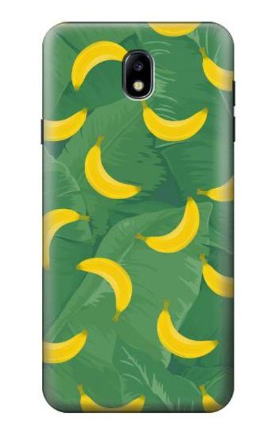 S3286 Banana Fruit Pattern Case Cover Custodia per Samsung Galaxy J7 (2018), J7 Aero, J7 Top, J7 Aura, J7 Crown, J7 Refine, J7 Eon, J7 V 2nd Gen, J7 Star