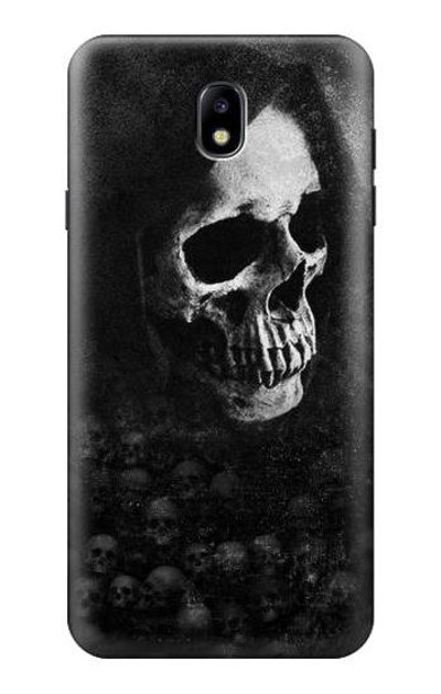 S3333 Death Skull Grim Reaper Case Cover Custodia per Samsung Galaxy J7 (2018), J7 Aero, J7 Top, J7 Aura, J7 Crown, J7 Refine, J7 Eon, J7 V 2nd Gen, J7 Star