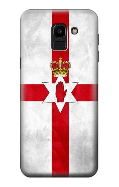 S2972 Northern Ireland Football Euro 2016 Case Cover Custodia per Samsung Galaxy J6 (2018)