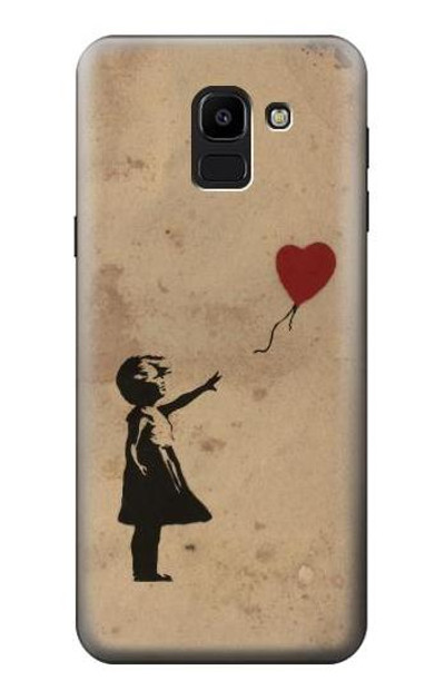 S3170 Girl Heart Out of Reach Case Cover Custodia per Samsung Galaxy J6 (2018)