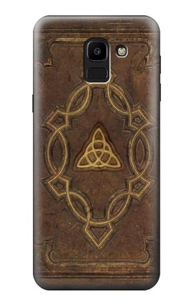 S3219 Spell Book Cover Case Cover Custodia per Samsung Galaxy J6 (2018)