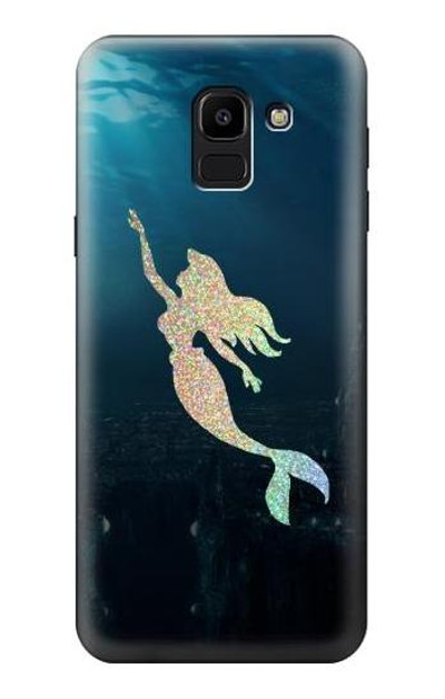 S3250 Mermaid Undersea Case Cover Custodia per Samsung Galaxy J6 (2018)